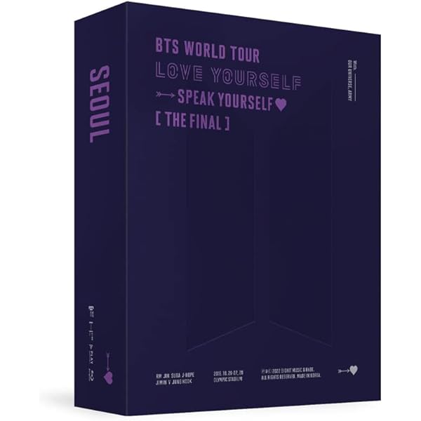 ミュージック BTS WORLD TOUR SPEAK YOURSELF Amazon.com: BTS World Tour 'Love Yourself : Speak Yourself' [The